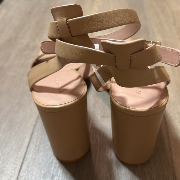 NEW! Nordstrom Anita Genuine Leather Block Heels - Size 10 - Picture 5 of 9